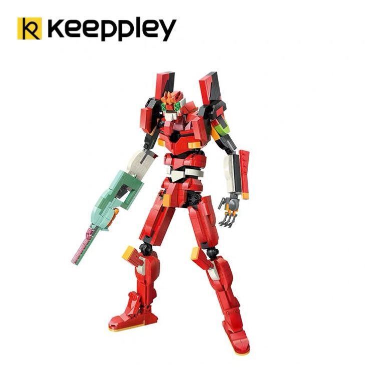 Brand New KeePPley Evangelion Eva Large Size (35cm Tall) Toy Bricks