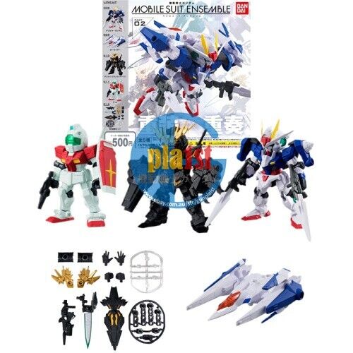 Brand New Bandai Mobile Suit Ensemble MSE 02 gashapon (Set of 5)