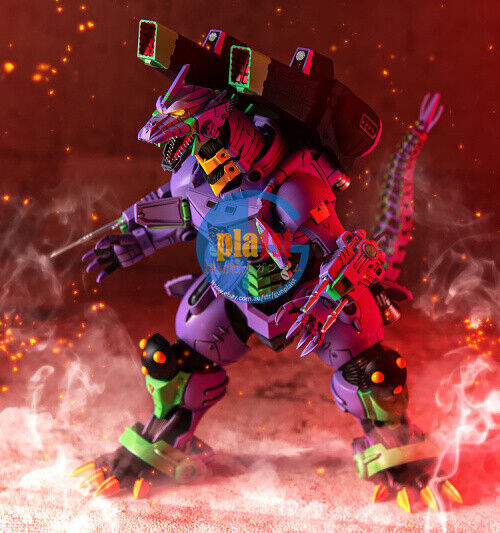 Aoshima Godzilla MFS-3 Kiryu/Mechagodzilla 3 Eva Unit-01 Color Ver. Plastic Kit