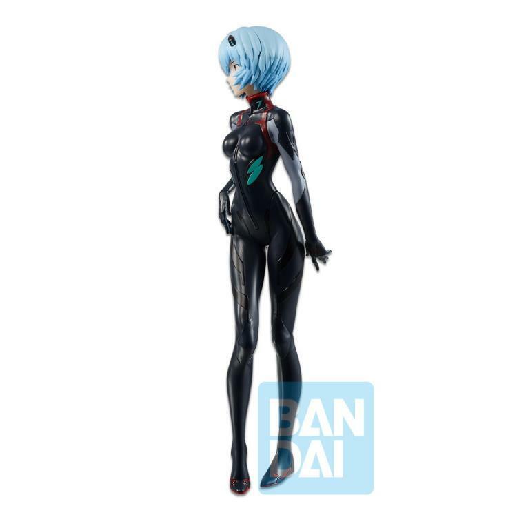 BANDAI ICHIBAN EVANGELION EVA Ayanami Rei Black (22CM Tall) Action Figure