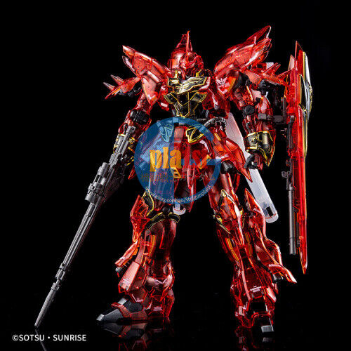 Brand New P-BANDAI RG 1/144 Gundam Base MSN-06S Sinanju [Clear Colour]