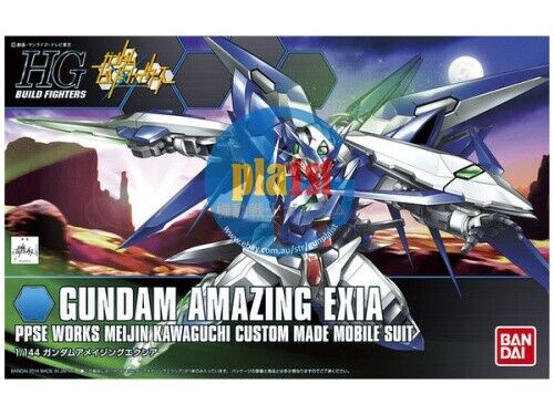 Brand New Unopen BANDAI HG 1/144 Gundam Build Fighters Gundam Amazing Exia