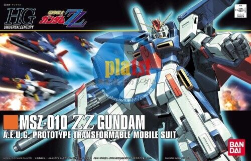 Brand New BANDAI HG 1/144 HGUC 111 MSZ-010 ZZ GUNDAM Plastic Model Kit