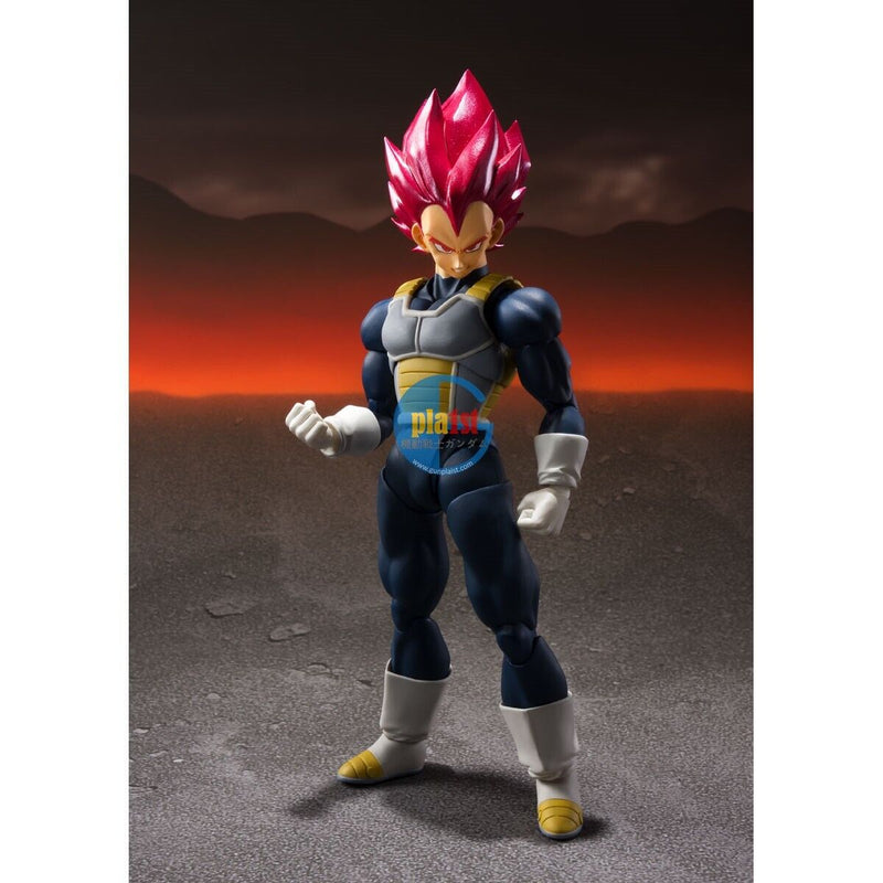 Brand New P-BANDAI S.H.F GOD SUPER SAIYAN VEGETA -SUPER 15th anniversary Ver.