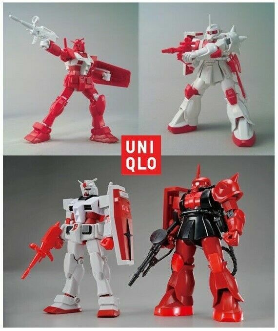 Brand New Unopen BANDAI HG 1/144 Uniqlo x Bandai Gundam 40th Anniversary