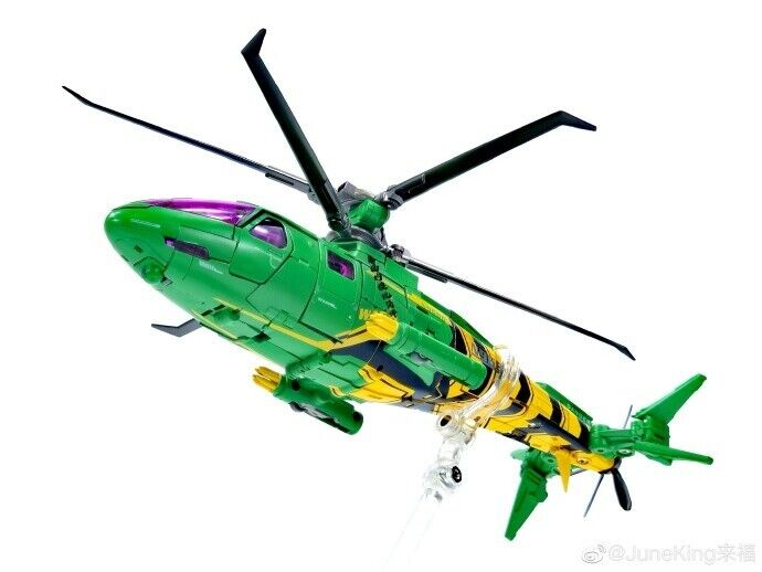 Brand New Trojan Horse TH-01 Hurricane Waspinator Helicopter Transformable