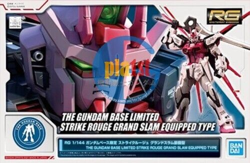 Brand New P-BANDAI RG 1/144 Gundam Base Strike Rouge Grand Slam Equipped Type