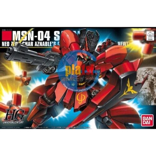 Brand New Unopen BANDAI HG 1/144 HGUC 088 SAZABI Gundam Plastic Model Kit