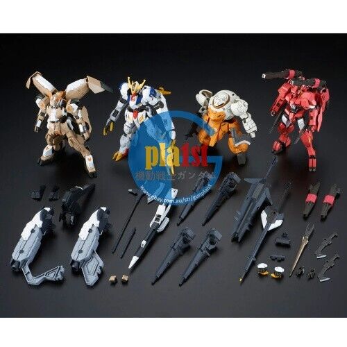 BRAND NEW P-BANDAI HG 1/144 GUNDAM IRON-BLOODED ORPHANS TEKKADAN FULL SET