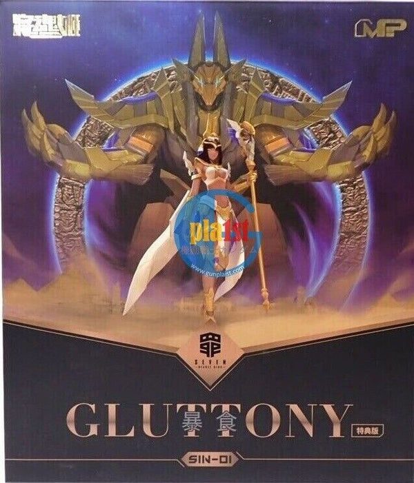 Brand New MS General SEVEN DEADLY SINS GLUTTONY Cleopatra & Anubis & Throne