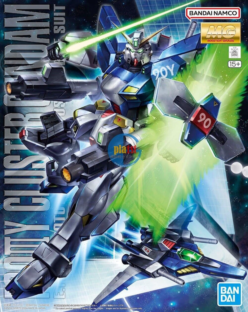 Brand New P-BANDAI MG 1/100 F90III-Y Cluster Gundam