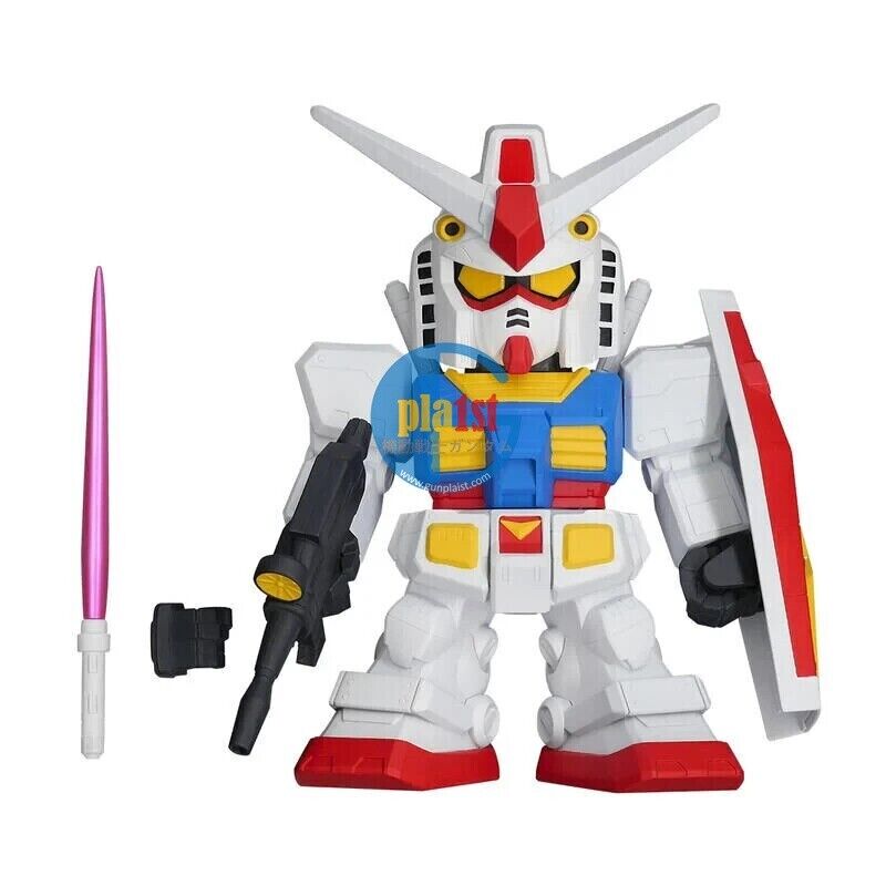 Brand New Bandai Plex Jumbo Soft Vinyl Figure SD GUNDAM RX-78-2 ACTION FIGURE