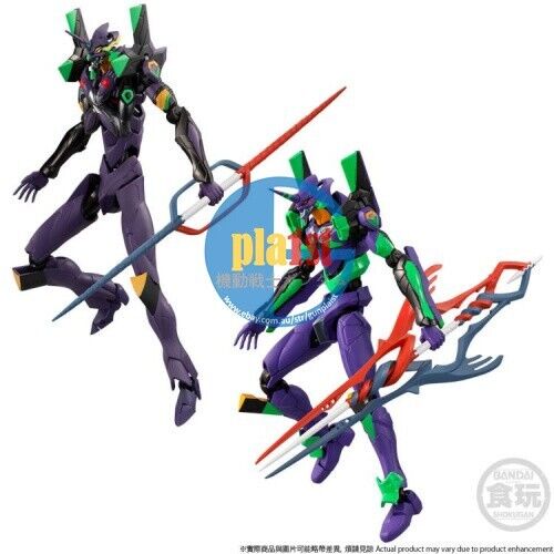 Brand New Bandai Rebuild of Evangelion EVA-Frame Unit-01 vs. Unit-13 (Set of 2)