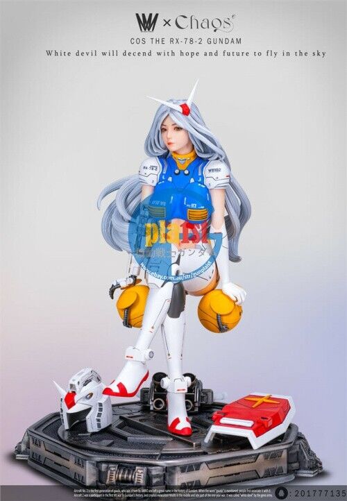 Brand New MMS x CHAOS Studio GUNDAM GIRL GK Statue Action Figure