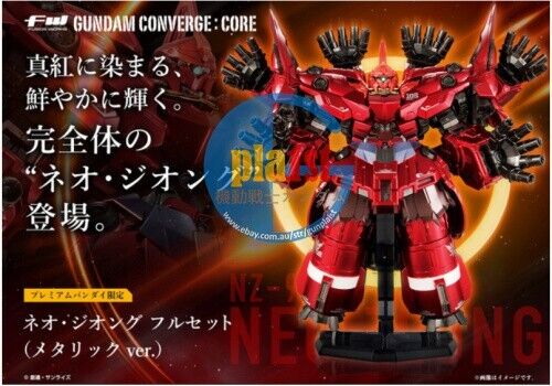 Brand New Bandai Gundam FW Gundam Converge: NZ-999 Neo Zeong & Option Parts Set