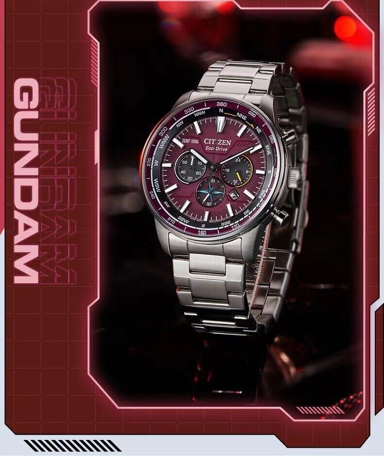 Brand New Unopen Citizen x Gundam Seed Watches (Available in Two Colors)