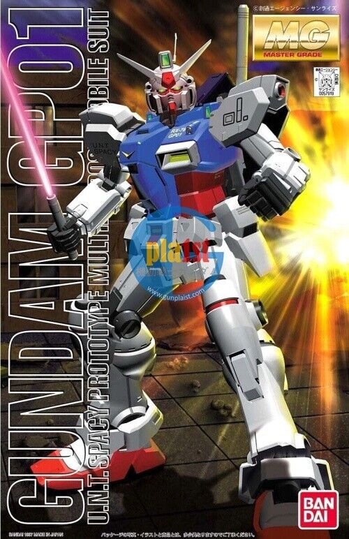 Brand New Unopen BANDAI MG 1/100 RX-78 GP01 Gundam GP01 Zephyranthes