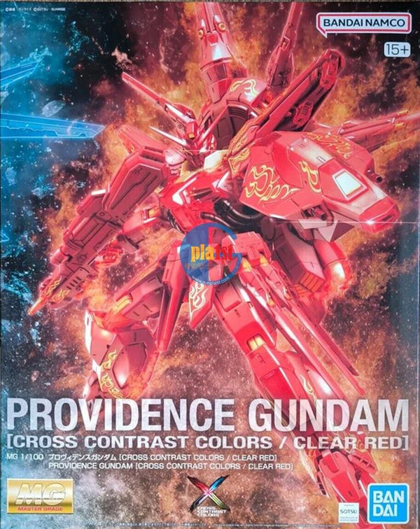 New PBANDAI MG 1/100 Providence Gundam 【Cross Contrast Colors / Transparent Red】