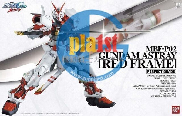 Brand New Unopen BANDAI PG 1/60 Gundam Astray Red Frame