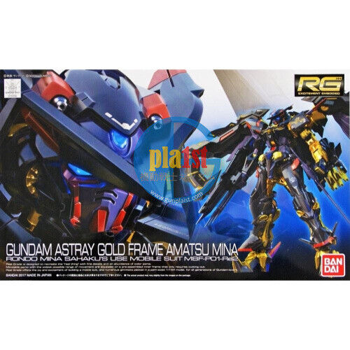 Brand New Unopen BANDAI RG 24 1/144 Gundam Astray Gold Frame Amatsu Mina