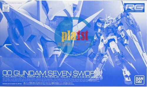 Brand New P-BANDAI RG 1/144 OO GUNDAM SEVEN SWORD Plastic Model Kit