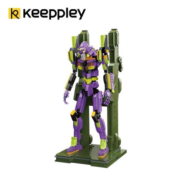 Brand New KeePPley Evangelion Eva Large Size (35cm Tall) Toy Bricks