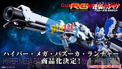 Brand New HYPER MEGA BAZOOKA LAUNCHER Expansion for RG 1/144 Hi-ν Hi-Nu GUNDAM