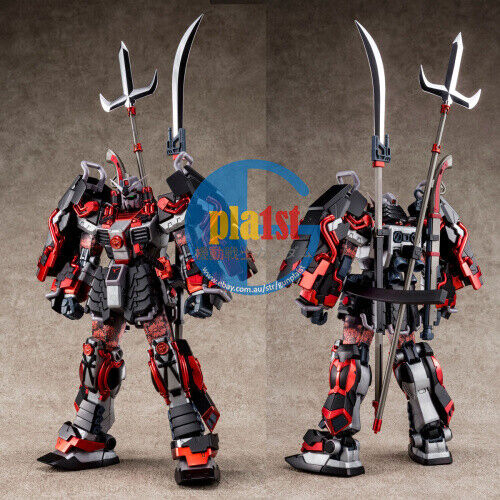 New P-BANDAI MG 1/100 SHIN MUSHA GUNDAM SENGOKU NO JIN BLACK ROBE LARGE ARMOR