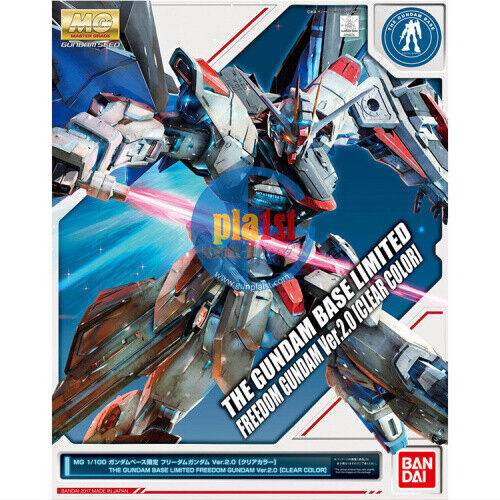 Brand New Unopen P-BANDAI MG 1/100 FREEDOM GUNDAM Ver.2.0 Clear Color Limited