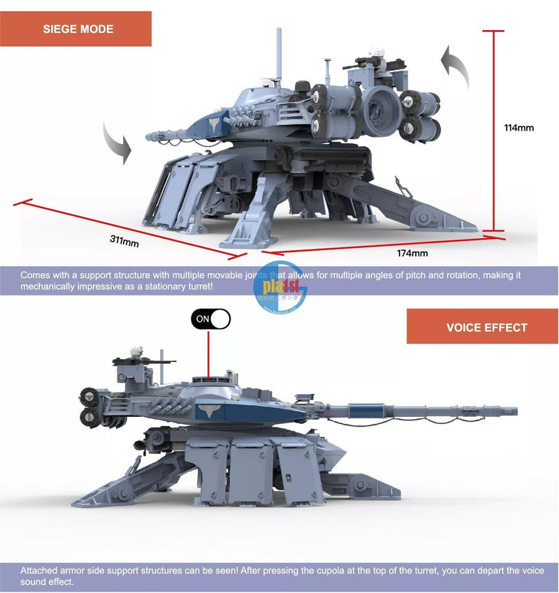 Brand New Border Model BC-002 1/35 Grizzly Battle Tank Plastic Model Kit