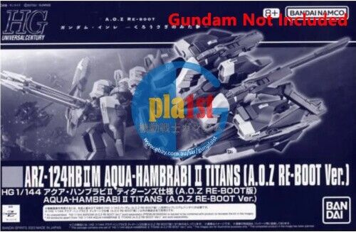 P-BANDAI HG 1/144 AQUA-HAMBRABI II TITANS (A.O.Z RE-BOOT Ver) **Expansion Only**