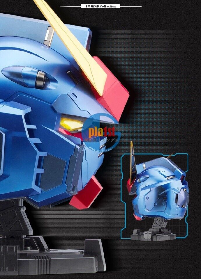 Brand New BN HEAD COLLECTION VOL.1 RX-78-2 GUNDAM METALLIC BLUE COLOR VER.