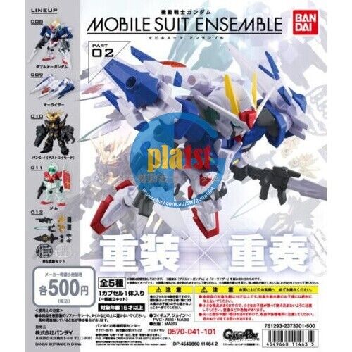 Brand New Bandai Mobile Suit Ensemble MSE 02 gashapon (Set of 5)