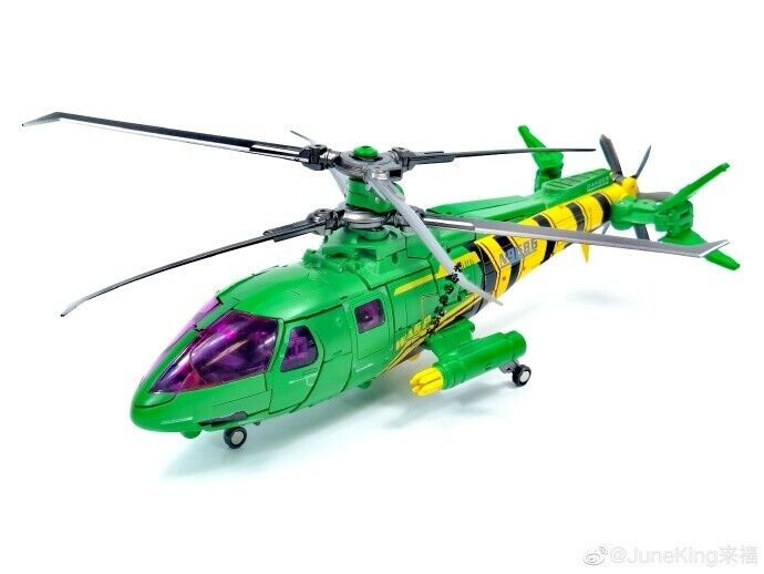 Brand New Trojan Horse TH-01 Hurricane Waspinator Helicopter Transformable