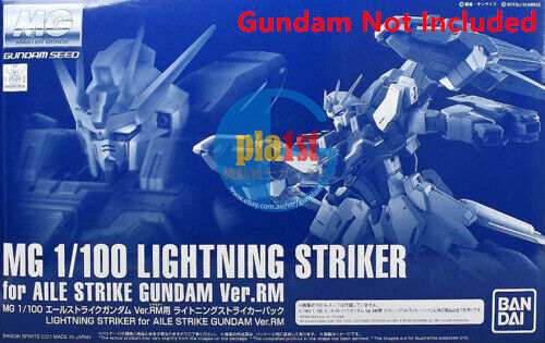 MG 1/100 LIGHTNING STRIKER for AILE STRIKE GUNDAM Ver.RM (Gundma Not Included)