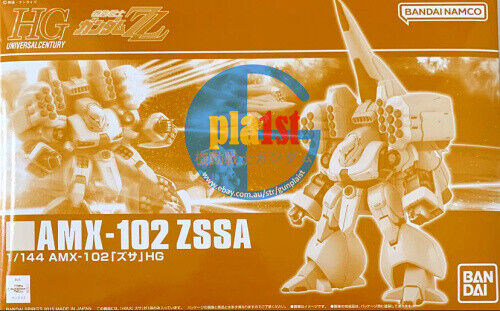 Brand New Unopen P-BANDAI HG 1/144 AMX-102 ZSSA Plastic Model Kit