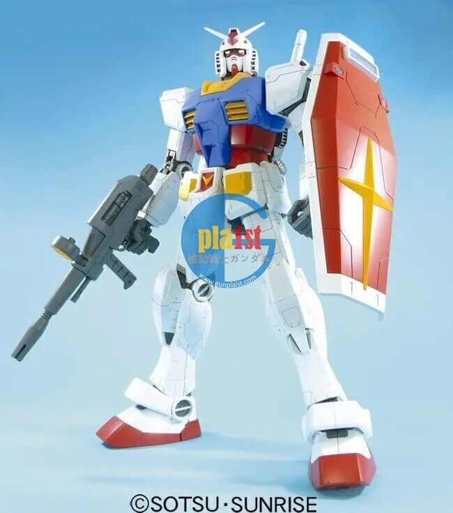 Brand New BANDAI Mega Size 1/48 RX-78-2 Gundam Plastic Kit