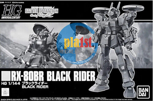 Brand New P-BANDAI HG 1/144 RX-80BR Black Rider