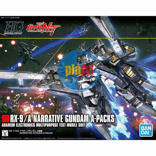 Brand New Bandai HG 1/144 NARRATIVE GUNDAM A-PACKS Plastic Model Kit