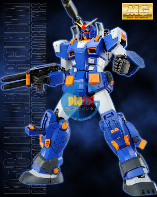 Brand New Unopen P BANDAI MG 1/100 Full Armor FA-78-1 Gundam Blue Color