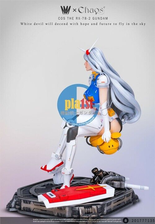 Brand New MMS x CHAOS Studio GUNDAM GIRL GK Statue Action Figure