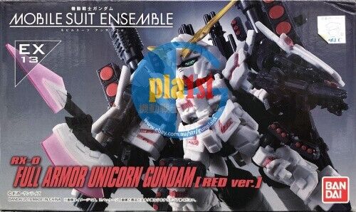 Brand New BANDAI MOBILE SUIT ENSEMBLE EX13 FULL ARMOR UNICORN (REDver.)