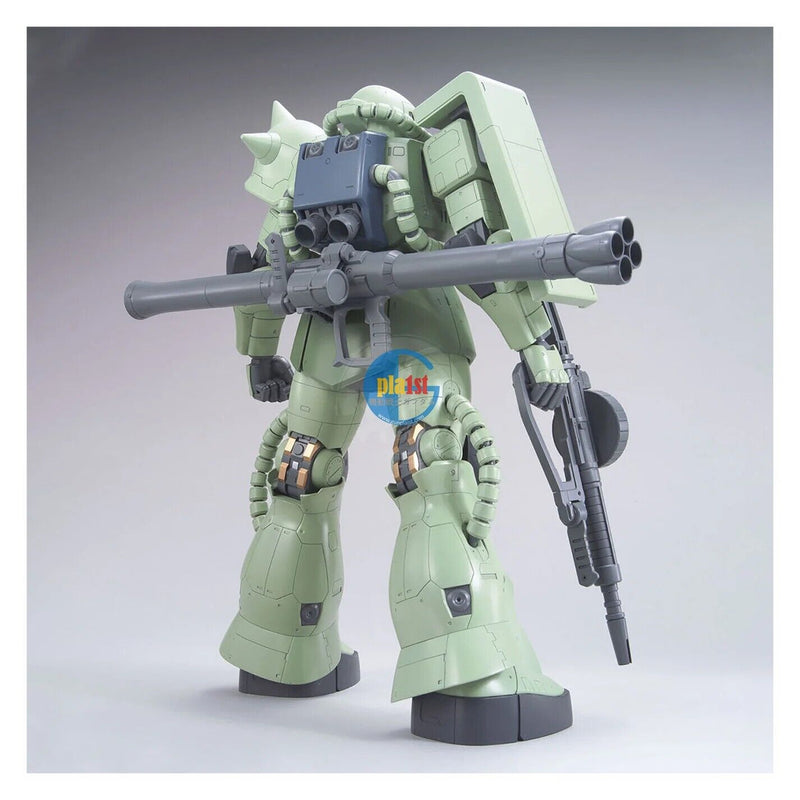 Brand New BANDAI Mega Size 1/48 Gundam MS-06F Zaku II Green