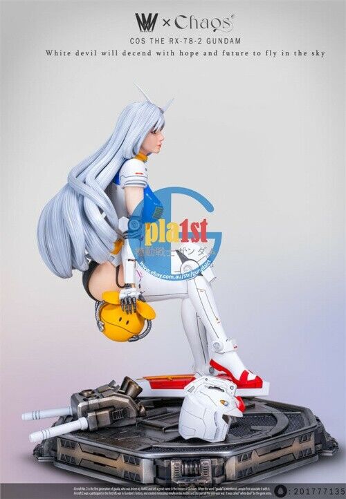 Brand New MMS x CHAOS Studio GUNDAM GIRL GK Statue Action Figure