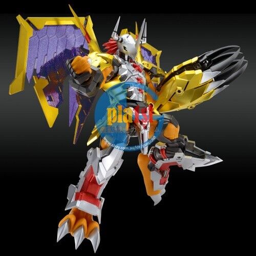 Brand New P-BANDAI Digimon Amplified WarGreymon [Special Titanium Coating]