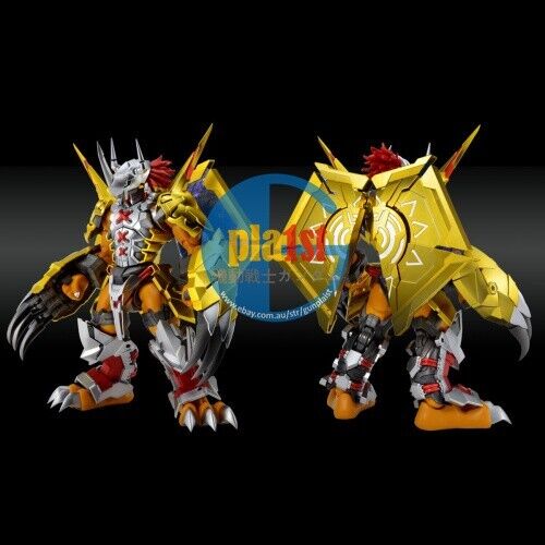 Brand New P-BANDAI Digimon Amplified WarGreymon [Special Titanium Coating]