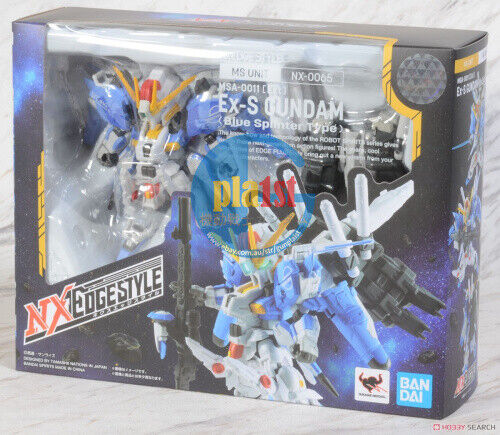 Brand New Bandai Nxedge Style [MS UNIT] Ex-S Gundam (Blue Splitter)