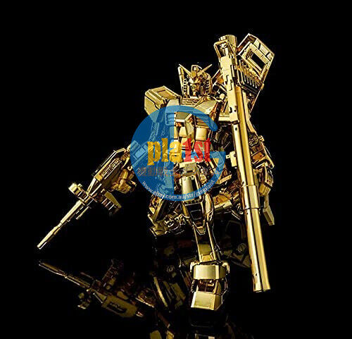 Brand New P-Bandai MG 1/100 Gundam base Limited RX-78-2 Ver. 3.0 Gold Coating