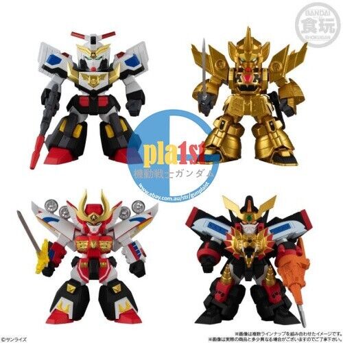 Brand New Unopen BANDAI Brave Retsuden Collection 2 Boxed (Set of 4)