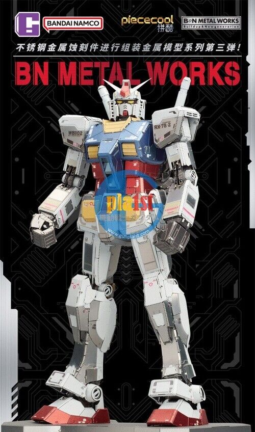 Brand New BANDAI BN METAL WORKS Vol. 3 RX-78-2 Gundam Ver. GFT